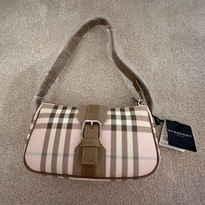 Authentic Vintage Burberry Nova Check Mini Bag NWT